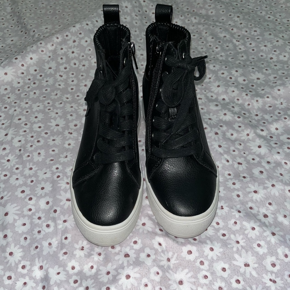 Steve Madden Black Kids Boots